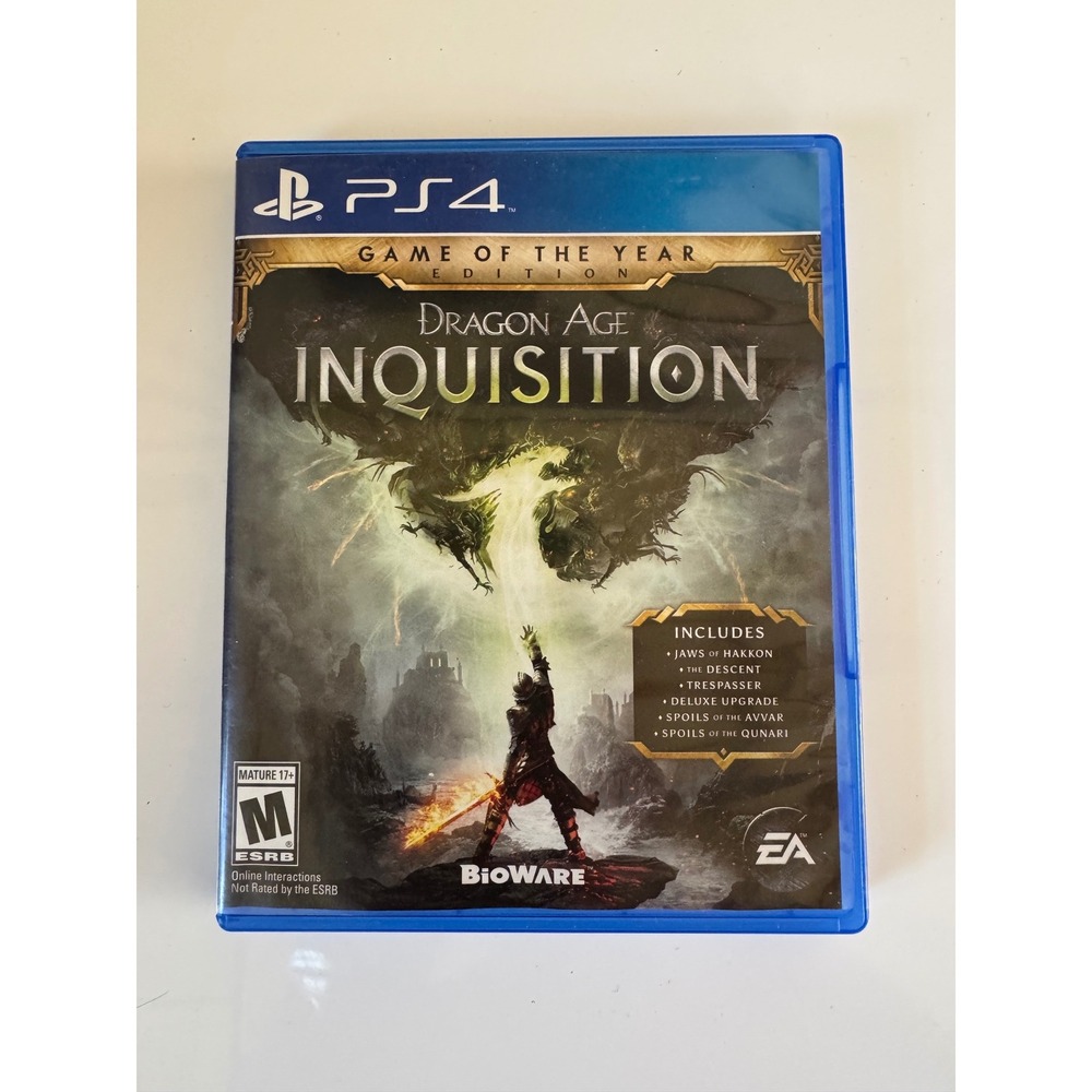 Dragon Age Inquisition Game of the Year Edition PS4 BioWare Complete RPG